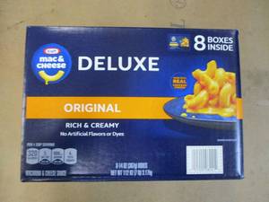 lot 165 image: 8 boxes Original Rich and Creamy Kraft Mac and Cheese- past best date Best by 12242023