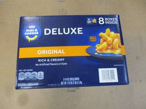 lot 167 image: 8 boxes Original Rich and Creamy Kraft Mac and Cheese- past best date Best by 12242023
