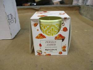 lot 174 image: 6 pack Regina Persian Amber Scented Candles