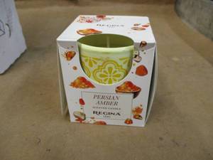 lot 176 image: 6 pack Regina Persian Amber Scented Candles