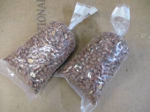 lot 183 image: 2 -2 lb. Oven Roasted Salted Almonds