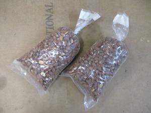 lot 185 image: 2 -2 lb. Oven Roasted Salted Almond...
