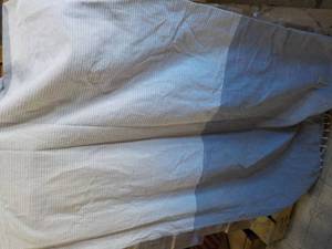 lot 14 image: threshold Shower Curtains- like new...