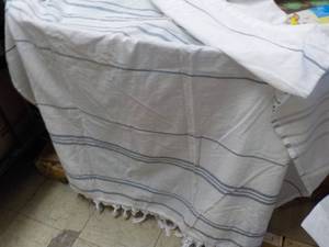 lot 15 image: Hearth and Hand Shower Curtain- like new