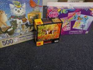 lot 112 image: 3 New Puzzles...