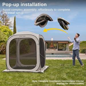 East Oak 4 X 4 Screen House Tent Pop-Up