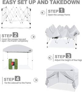 Aigocano 10 X 10 Pop Up Canopy Tent