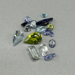 3.70 Carat Assorted Size & Gemstone Lot of Loose Stones