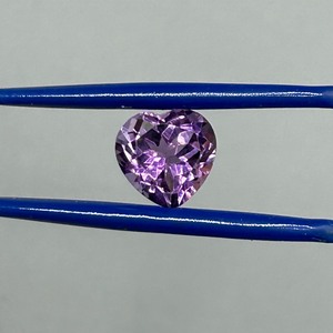 3.70 Carat Amethyst Faceted Heart Shape