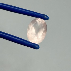 3 Carat Rose Quartz Oval Faceted Cut