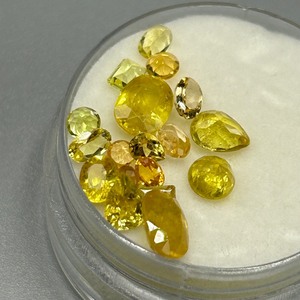 7 Carat Citrine Mixed Cut - Assorted Lot of Loose Stones, Various Sizes & Shapes