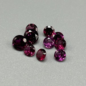 4 Carat Red to Purple Gemstones Mixed-Cut - Assorted Lots of Various Stones, Sizes & Shapes