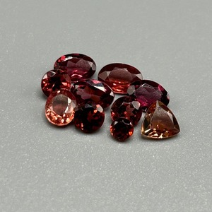 4 Carat Garnet Mixed Cut - Assorted Lot of Loose Stones, Various Sizes & Shapes