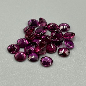 7.80 Garnet Mixed Cut - Assorted Lot of Loose Stones, Various Sizes & Shapes