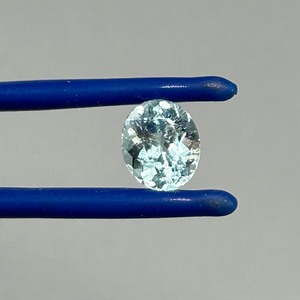 1.70 Carat Blue Zircon Oval Faceted Cut