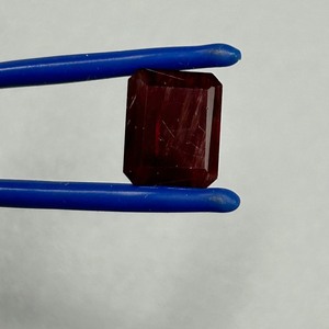 3.40 Carat Tourmaline Rectangular Emerald Step Cut