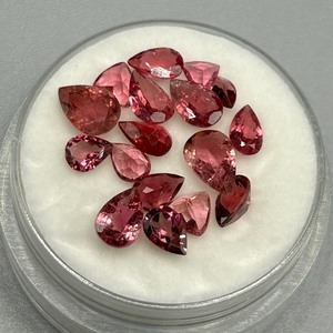 6.90 Carat Pink Tourmaline Mixed Cut - Assorted Lot of Loose Stones, Various Sizes & Shapes