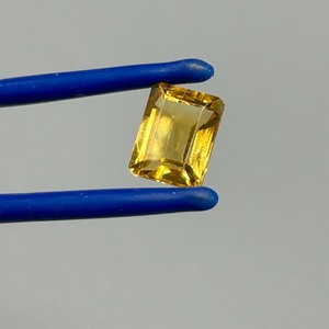2.50 Carat Citrine Rectangular Emerald Step Cut