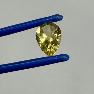 2.60 Carat Citrine Pear Faceted Shape