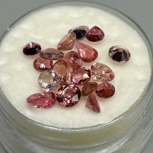 6 Carat Pink Tourmaline Mixed Cut - Assorted Lot of Loose Stones, Various Sizes & Shapes