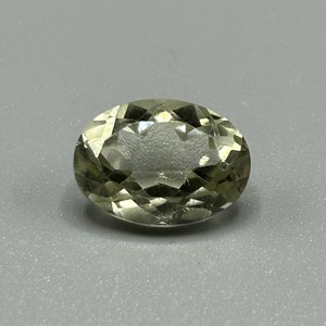 6 Carat Green Quartz Oval Faceted Cut