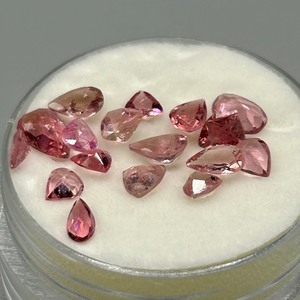 4.70 Carat Pink Tourmaline Mixed Cut - Assorted Set of Loose Stones, Various Sizes & Shapes