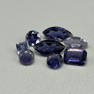 4.40 Carat Tanzanite Mixed Cut - Assorted Set of 8 Loose Stones, Various Sizes & Shapes
