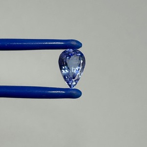 1.56 Carat Tanzanite Pear Faceted Cut