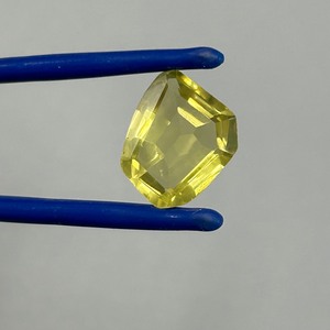 5.26 Carat Lemon Quartz Fantasy Modified Cadillac Cut