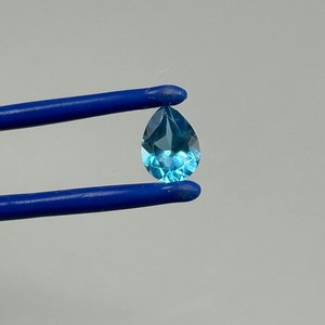 1.43 Carat Swiss Blue Topaz Pear Faceted Cut