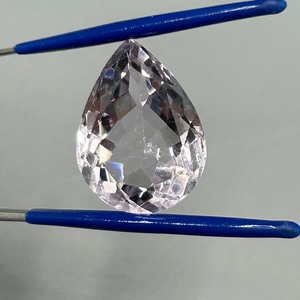 25.83 Carat Light Purple Amethyst Pear Faceted Cut