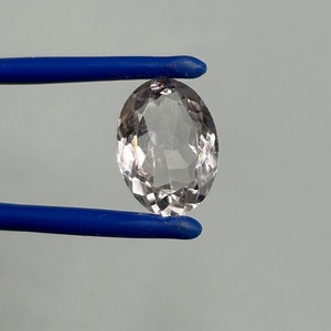4.87 Carat Light Purple Amethyst Oval Faceted Cut