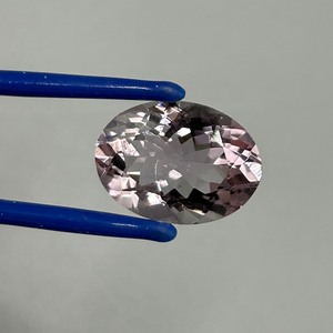 10.84 Carat Light Purple Amethyst Oval Faceted Cut