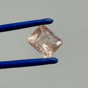 9.84 Carat Rutilated Quartz Rectangular Emerald Step Cut