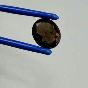 4.51 Carat Smoky Quartz Oval Faceted Cut