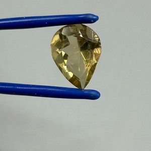6.45 Carat Green Quartz Pear Faceted Cut