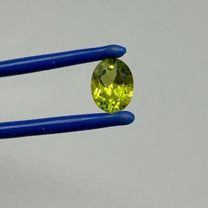 2.15 Carat Peridot Oval Faceted Cut