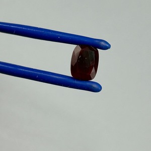 1.36 Carat Ruby Modified Cushion Oval Cut