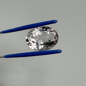 1.60 Carat Ultra-Light Amethyst Oval Faceted Cut