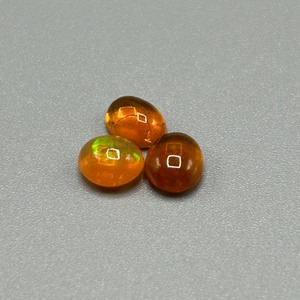 0.50 Carat Orange Jelly Opal Cabochon Cut