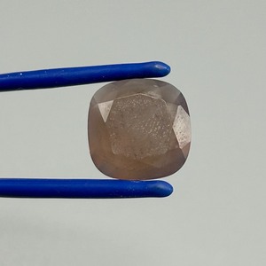 8.23 Carat Brown Stone Cushion Cut