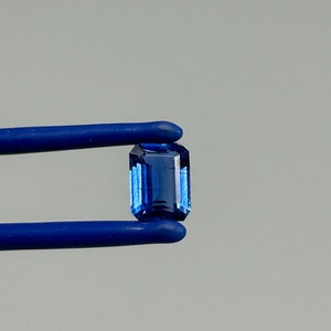 1.92 Carat Kyanite Rectangular Emerald Step Cut