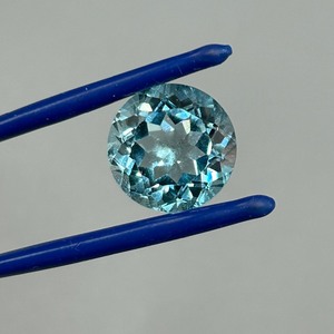 10.53 Carat Swiss Blue Topaz Round Faceted Cut