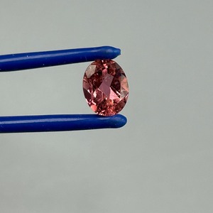 2.06 Carat Pink Rubellite Tourmaline Oval Faceted Cut