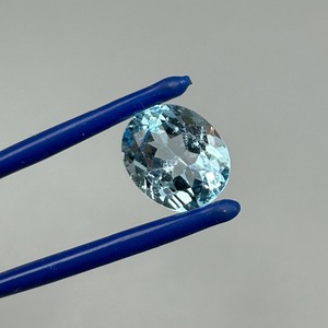 5.66 Carat London Blue Topaz Oval Faceted Cut