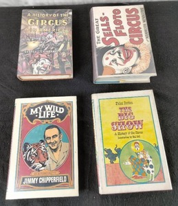 A History of The Circus in America, The Great Sells-Floto Circus, My Wild Life and The Big Show