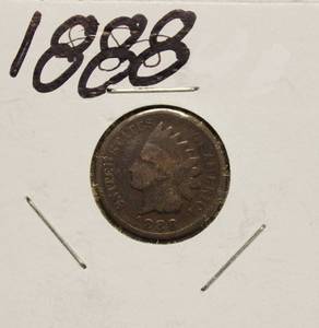 lot 12 image: 1888 Indian Head Penny