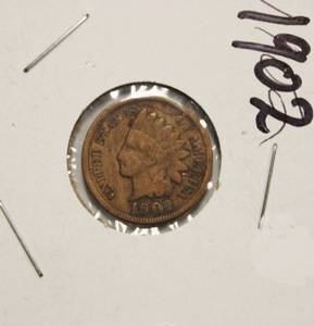 lot 66 image: 1902 Indian Head Penny