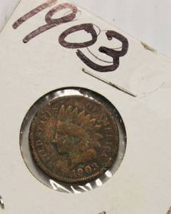 lot 67 image: 1903 Indian Head Penny