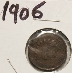 lot 69 image: 1906 Indian Head Penny